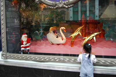 myer christmas window display